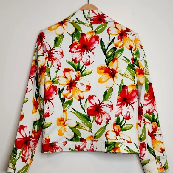 St Jhon Sport‎ Floral Women's Jacket Size S